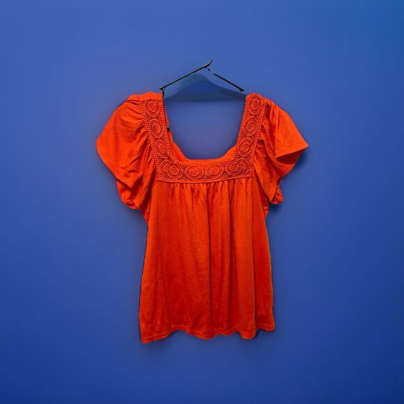 Women’s Old Navy Square Neck Flowy Blouse Size S - Picture 1 of 5
